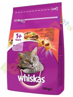 WHİSKAS 300 GR KURU MAMA SIGIR ETLİ